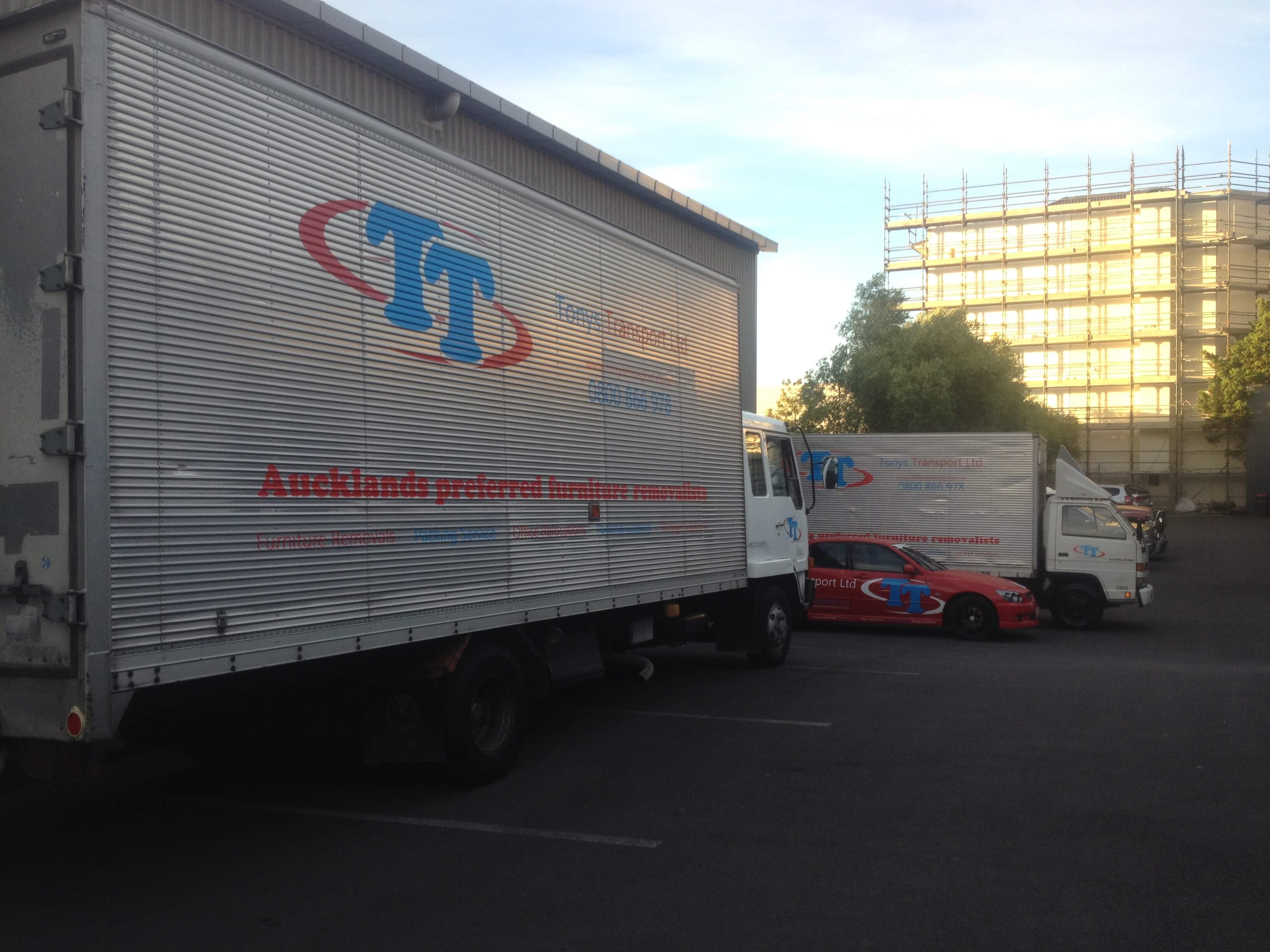 Tony transport best moving company Auckland